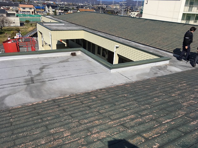 雨漏りが生じた共有部